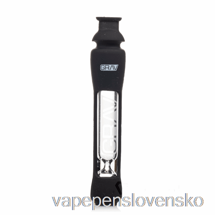 Grav 12mm Ochutnávač So Silikónovou Kožou čierna Vape Cigareta